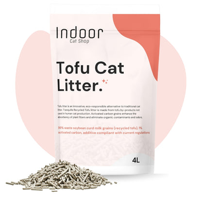 EcoPurr Tofu Cat Litter – Long-Lasting, Odor-Absorbing, Dust-Free